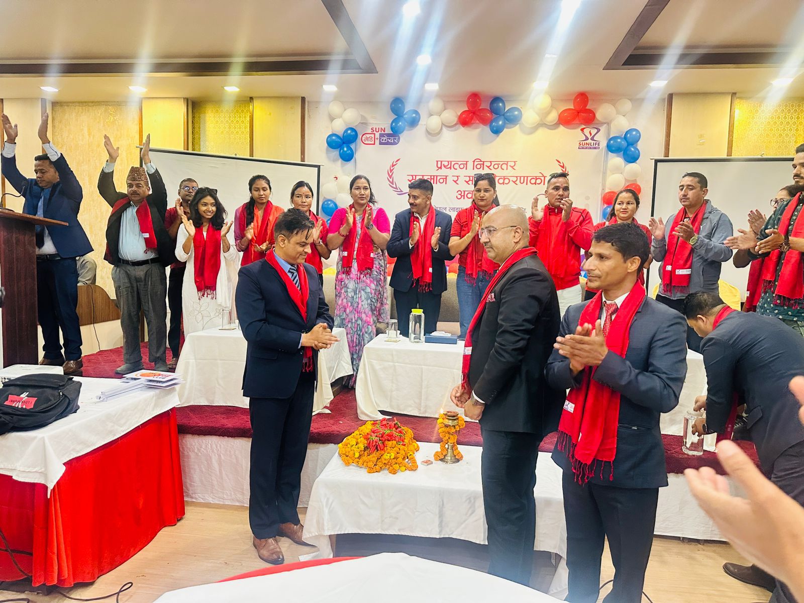 सन नेपाल लाइफ इन्स्योरेन्सद्वारा अभिकर्ता सशक्तिकरण तथा सम्मान कार्यक्रम सम्पन्न